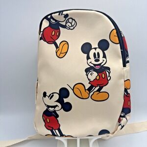 Disney New Mickey Mouse Pattern School Bag with fanny pack Lightweight Mini NWOT